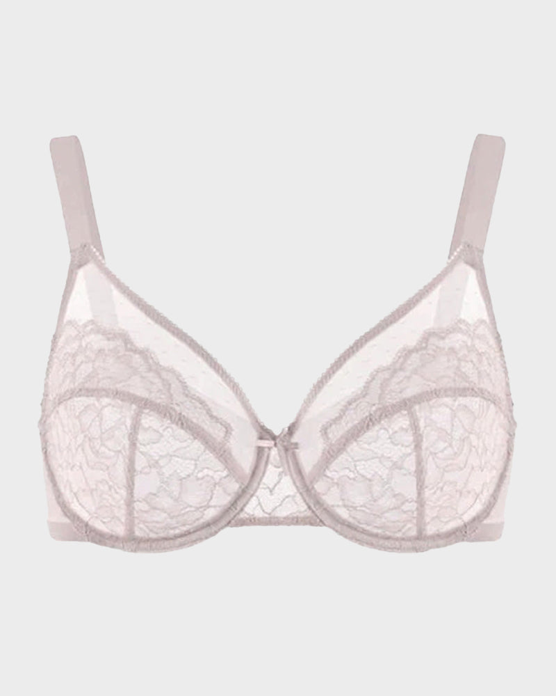 Lace Minimizer Bra with Full Coverage Fit