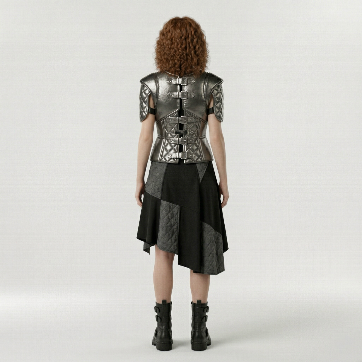 Quilted Armor Structured Bodice Top