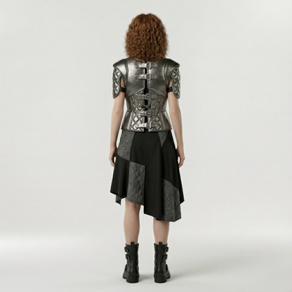 Quilted Armor Structured Bodice Top