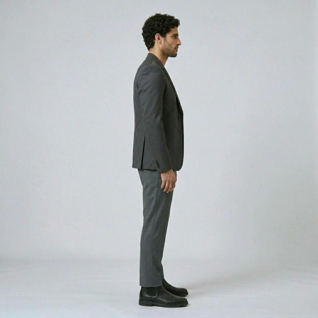 Refined Panel Tailored Blazer