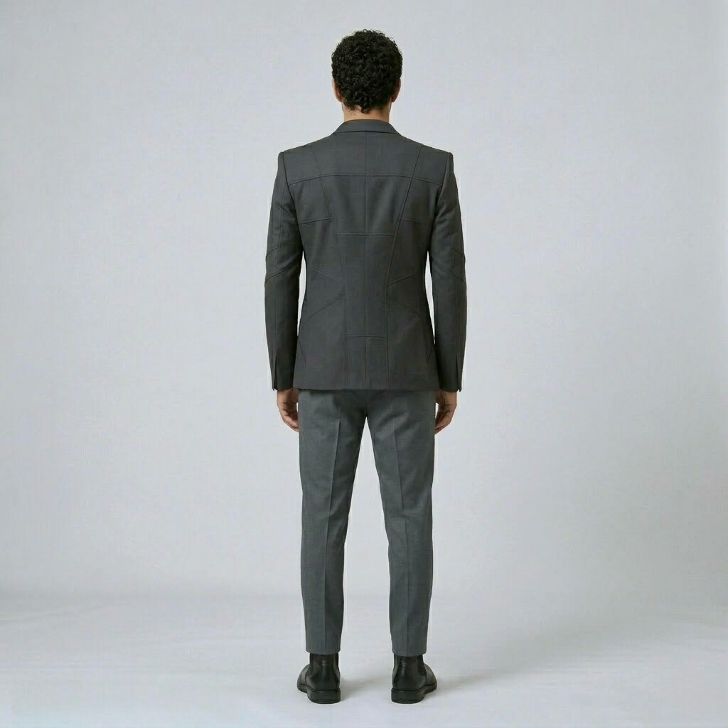Refined Panel Tailored Blazer