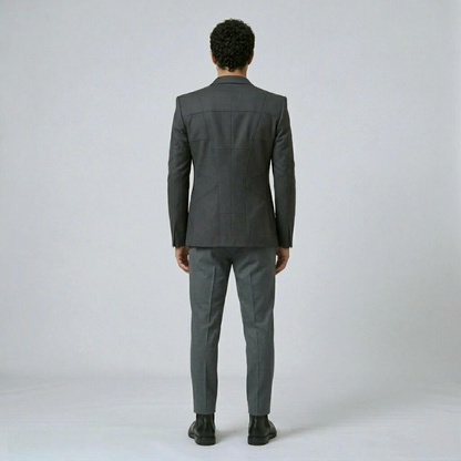 Refined Panel Tailored Blazer