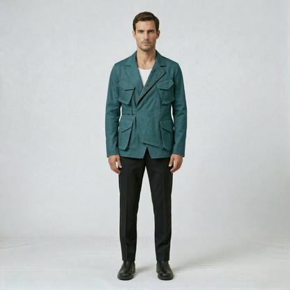 Utility Pocket Structured Jacket