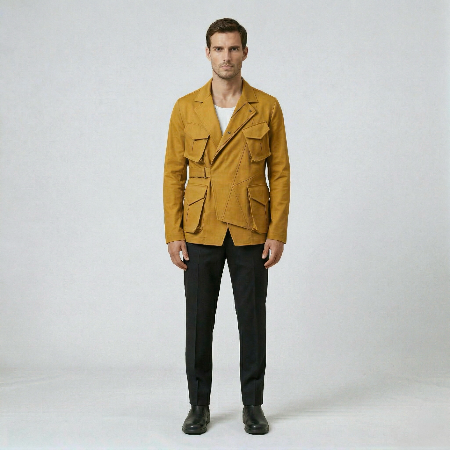 Utility Pocket Structured Jacket