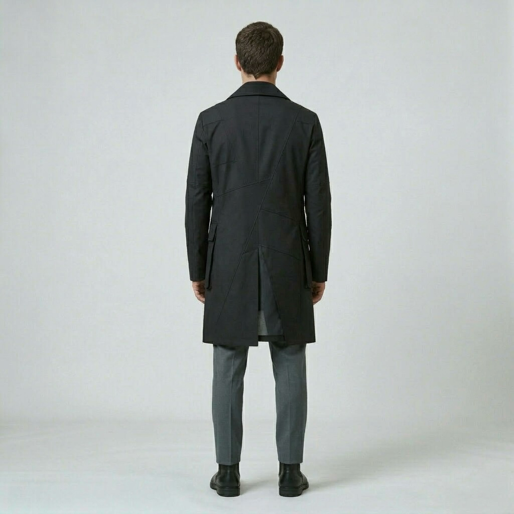 Structured Utility Long Coat