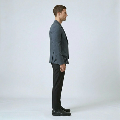 Sculpted Panel Blazer
