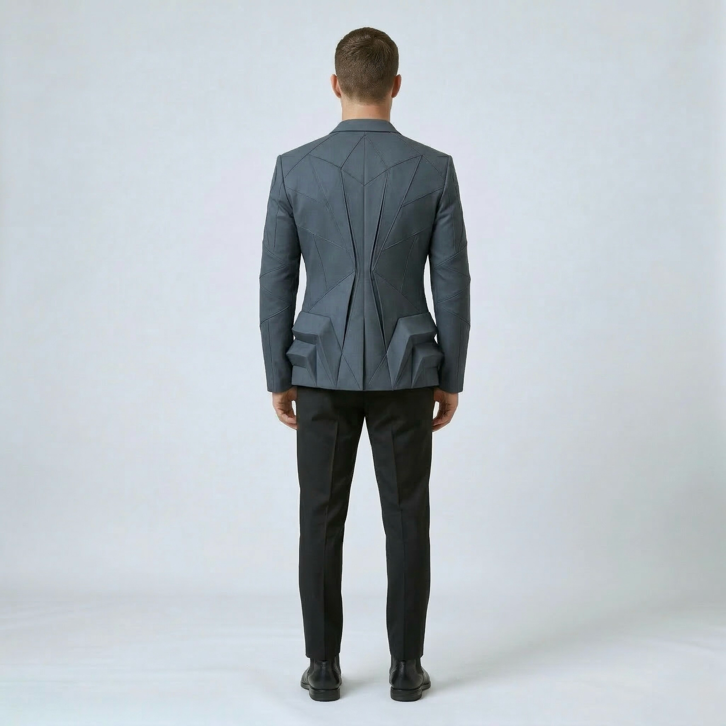 Sculpted Panel Blazer