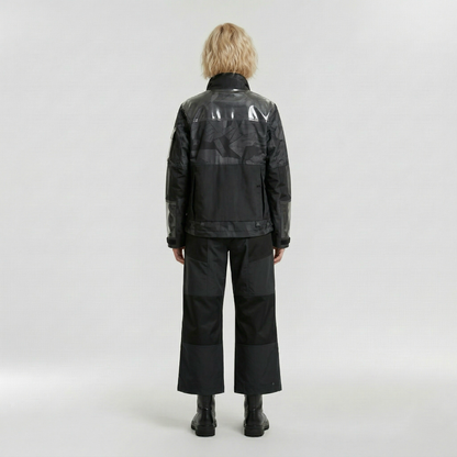 Transparent Utility Technical Jacket