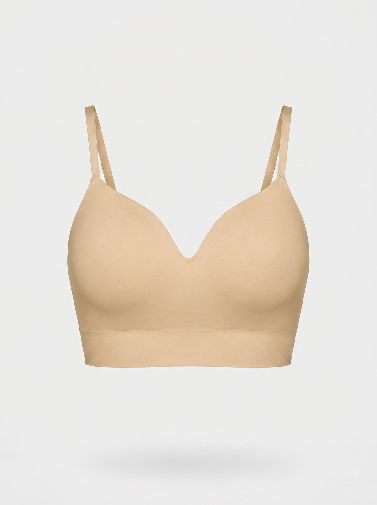 Wireless Bra with Adjustable Straps | Supportive V-Neck Fit