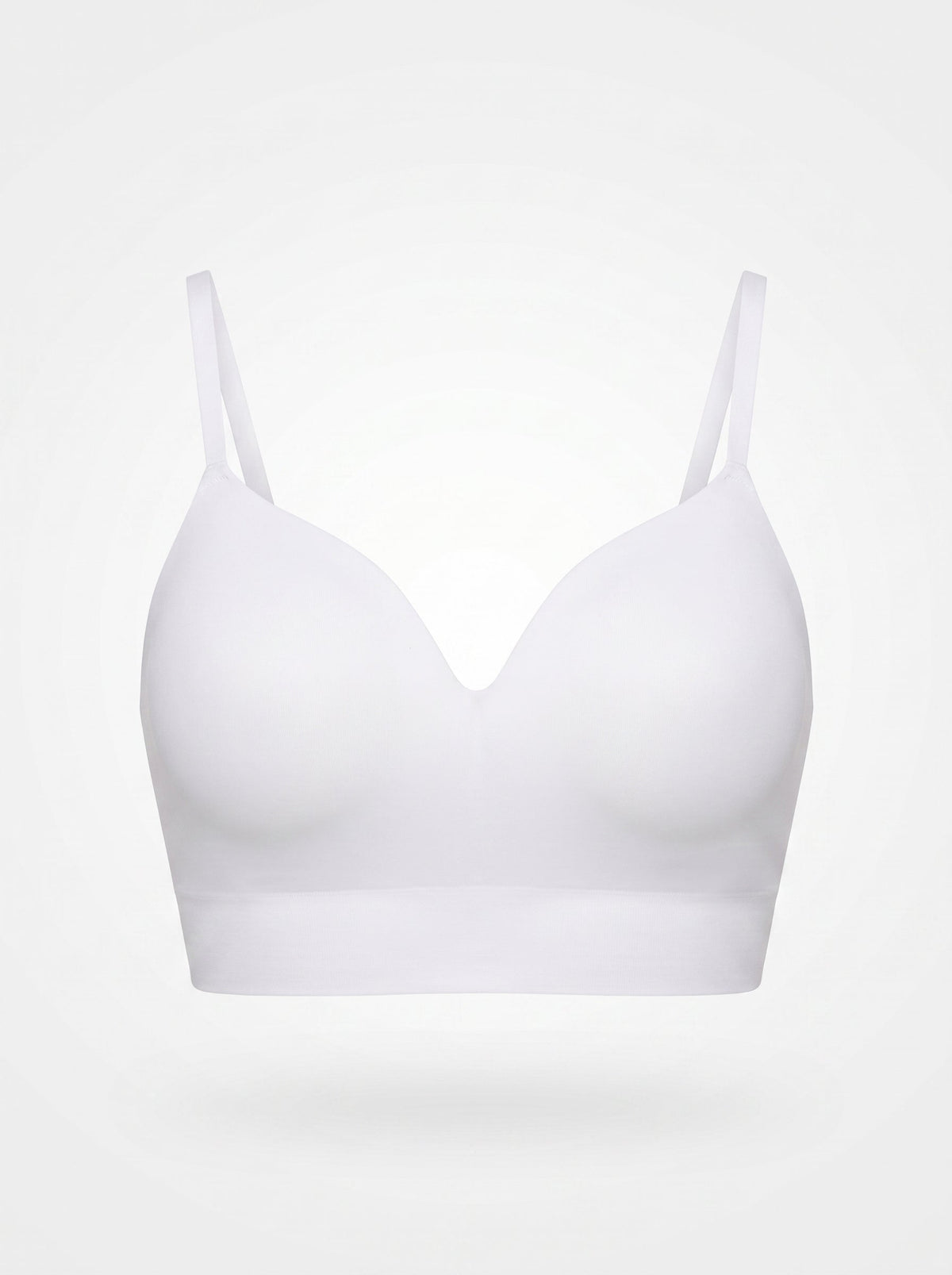 Wireless Bra with Adjustable Straps | Supportive V-Neck Fit