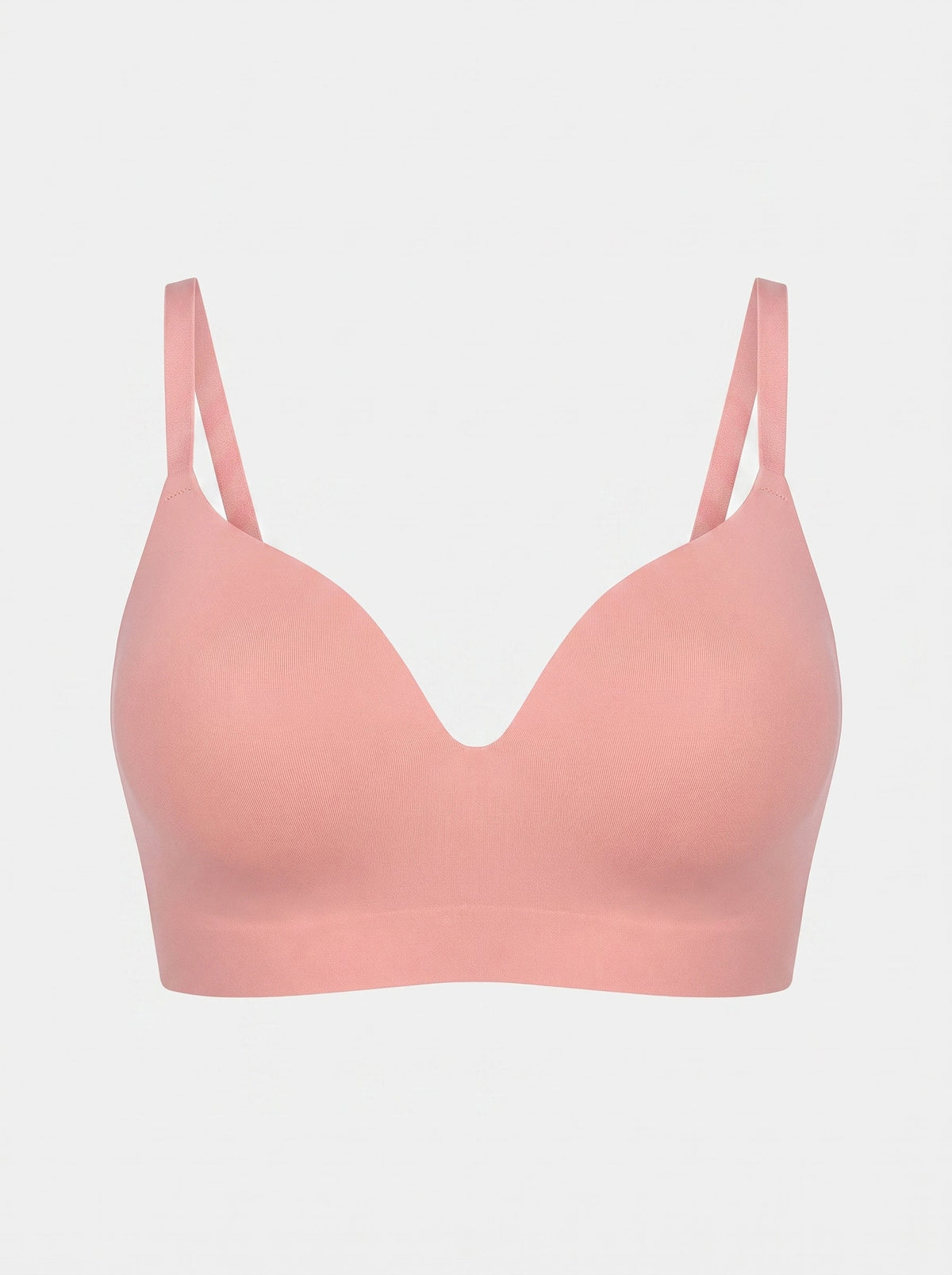 Wireless Bra with Adjustable Straps | Supportive V-Neck Fit
