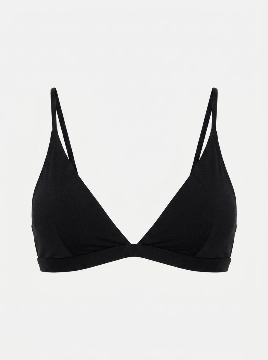 Lounge Plunge Bra Wire Free Triangle Bralette | Sleep & Lounge Comfort