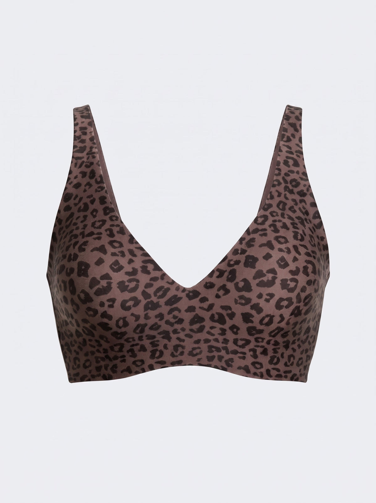 Soft Seamless Jelly-Cup Bra | Wireless Deep V-Neck Everyday Bra