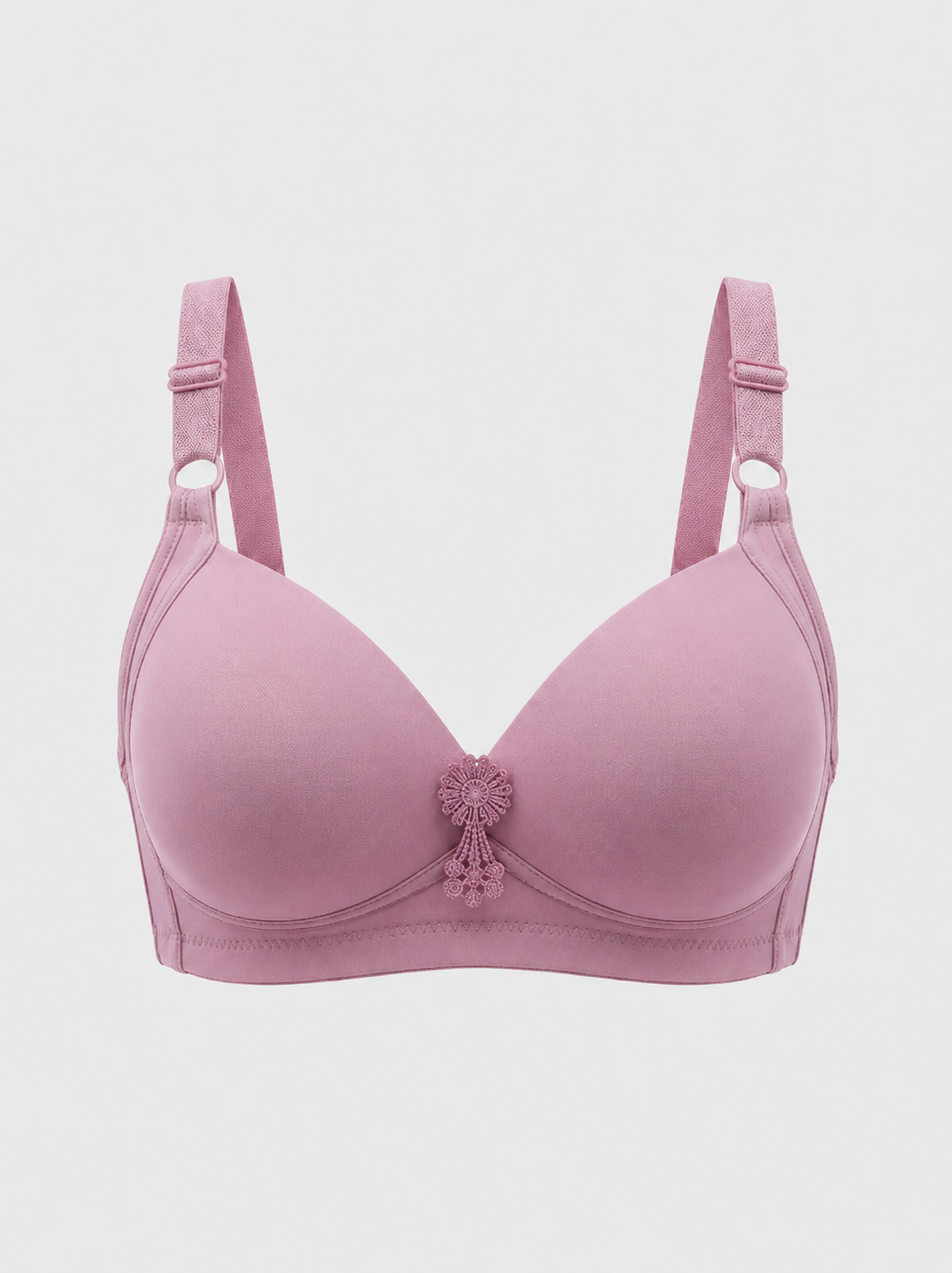 Lightly Padded Wire-Free Bra | Smooth Full Coverage Everyday Comfort