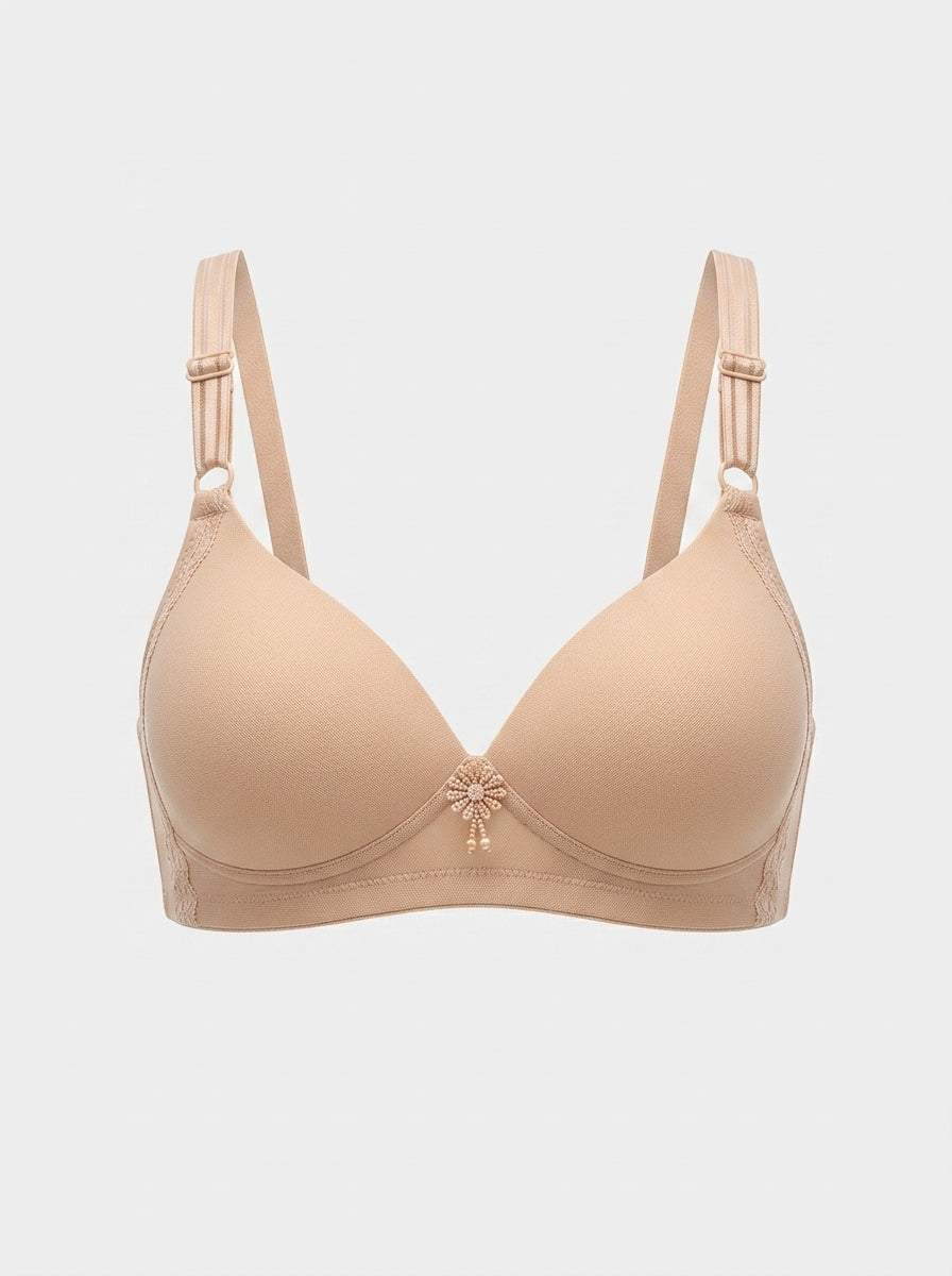 Lightly Padded Wire-Free Bra | Smooth Full Coverage Everyday Comfort