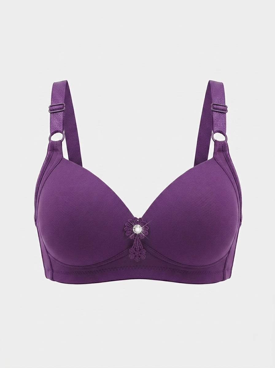Lightly Padded Wire-Free Bra | Smooth Full Coverage Everyday Comfort