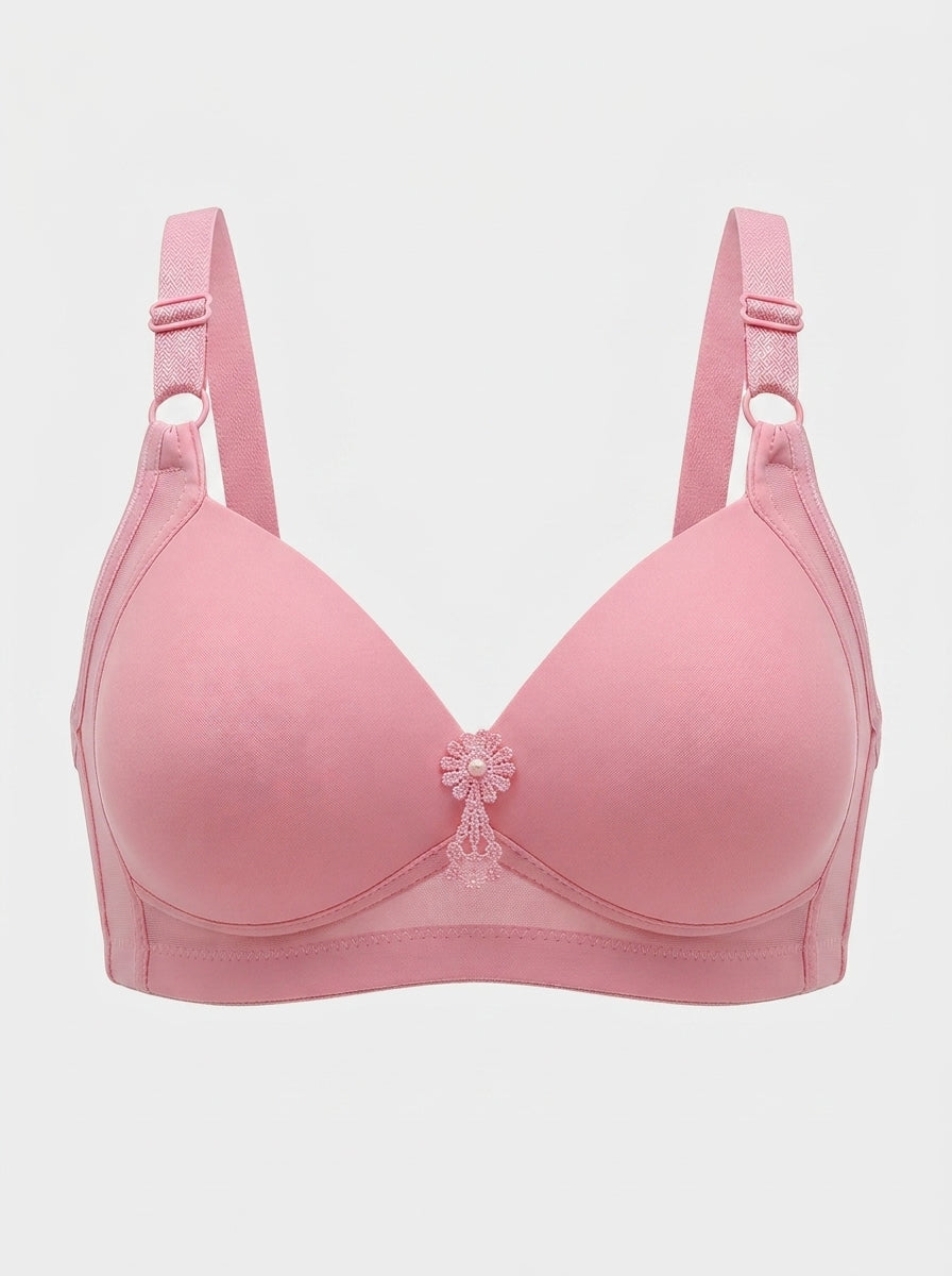 Lightly Padded Wire-Free Bra | Smooth Full Coverage Everyday Comfort