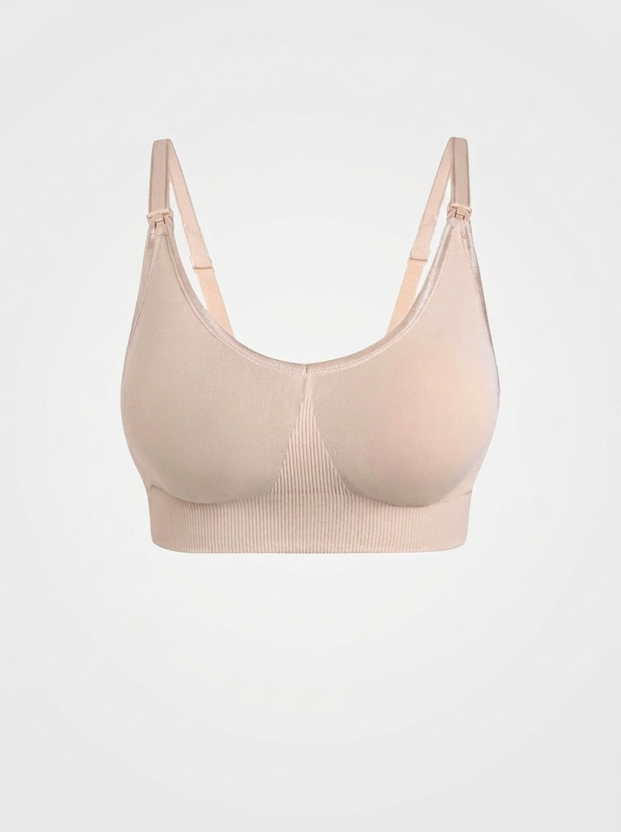 Seamless Wireless Nursing Bra with Lift | Maternity Comfort Support