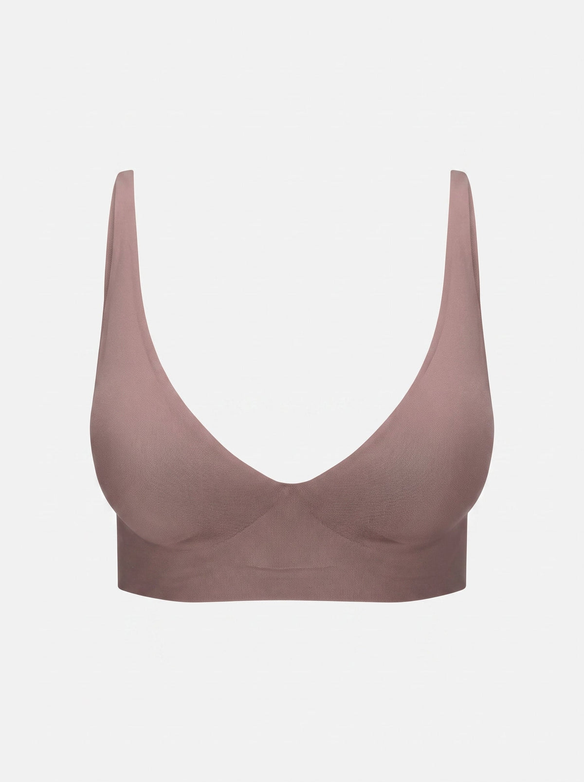 Soft Seamless Wire-Free Bra | Deep V-Neck Everyday Comfort Bralette