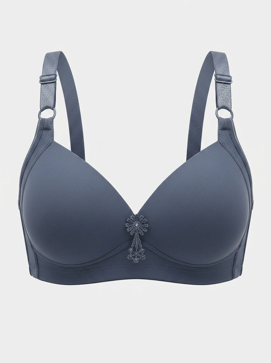 Lightly Padded Wire-Free Bra | Smooth Full Coverage Everyday Comfort