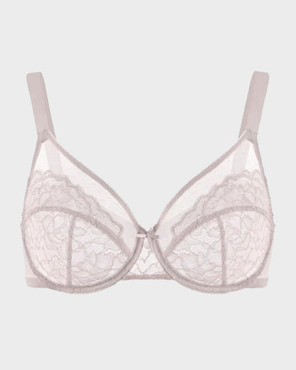 Lace Minimizer Bra with Full Coverage Fit