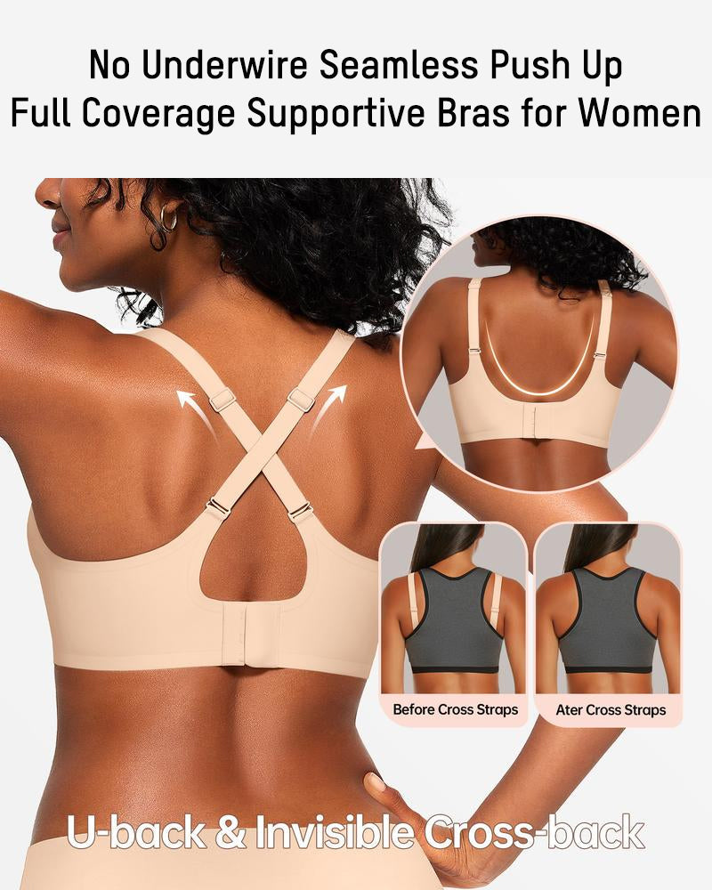 Jelly Lift Bra with Natural Lift | Breathable Comfort | Waterdrop Design