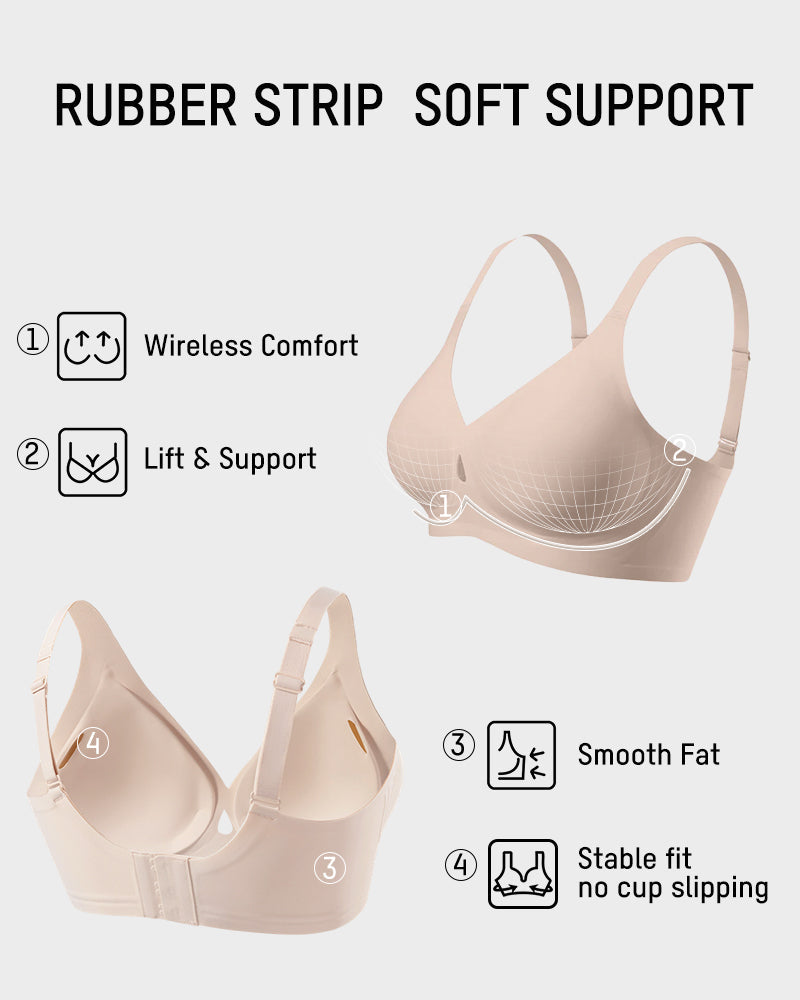 Jelly Lift Bra with Natural Lift | Breathable Comfort | Waterdrop Design