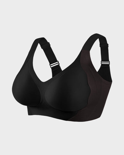 Wireless Full Coverage Bra with Breathable Support | Seamless Everyday Comfort & Soft Lift