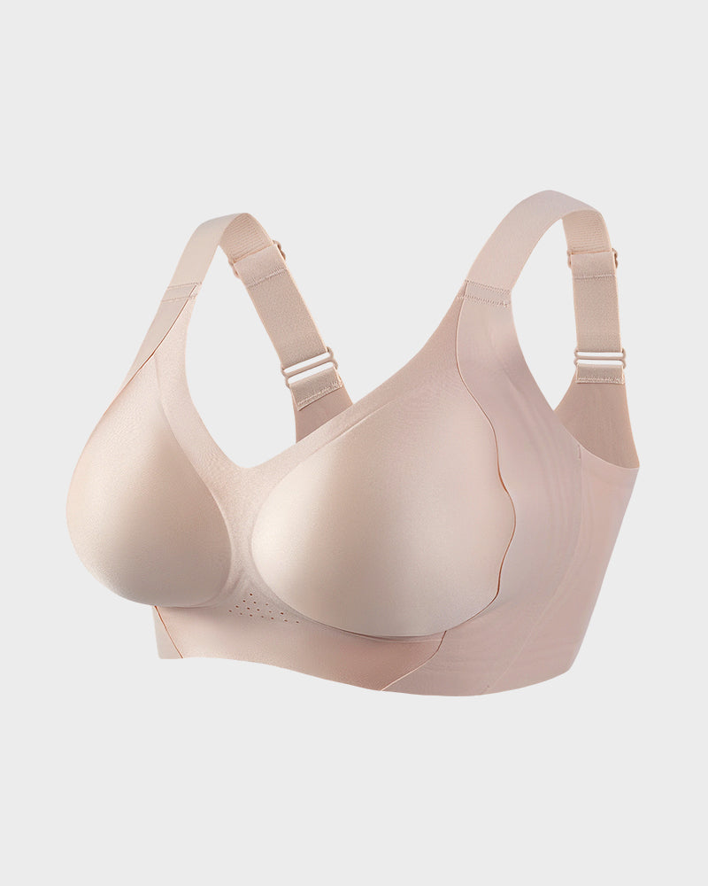 Wireless Full Coverage Bra with Breathable Support | Seamless Everyday Comfort & Soft Lift