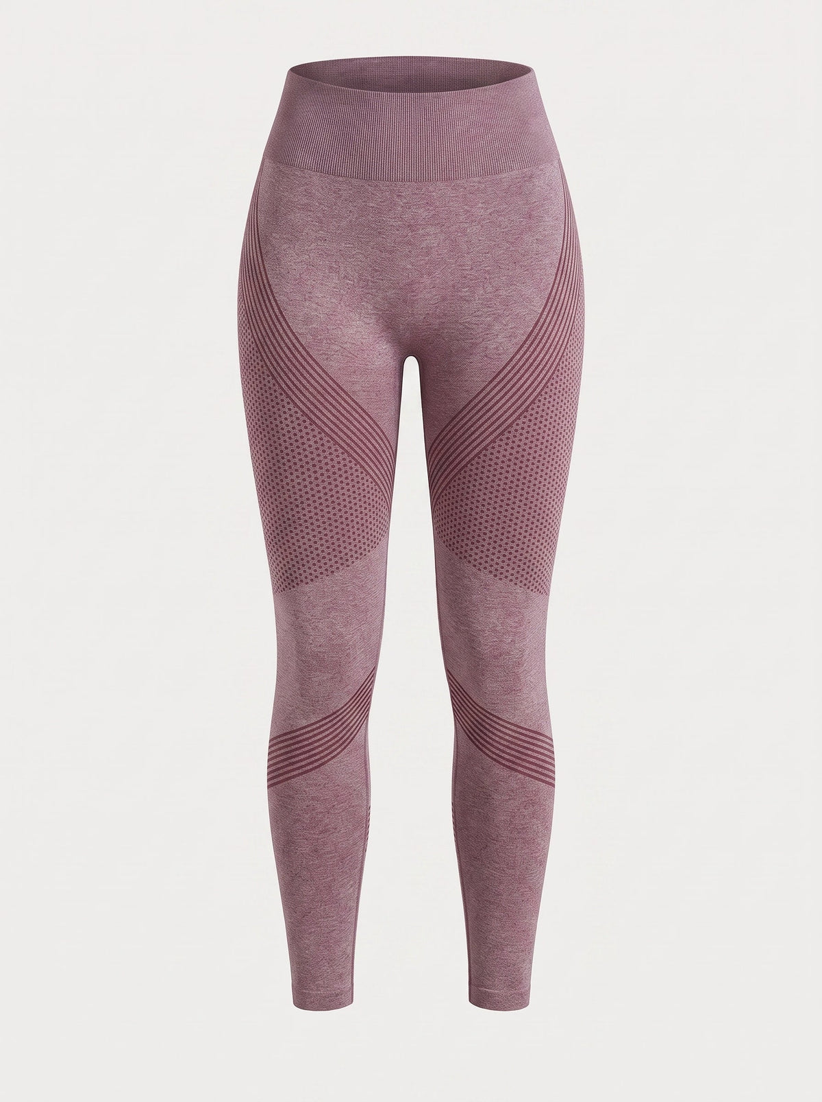Seamless High-Waisted Push-Up Leggings | Contour Panel Workout Fit