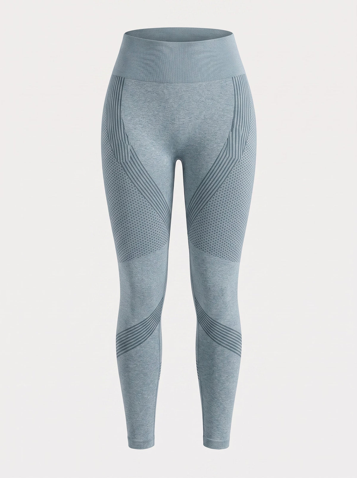 Seamless High-Waisted Push-Up Leggings | Contour Panel Workout Fit