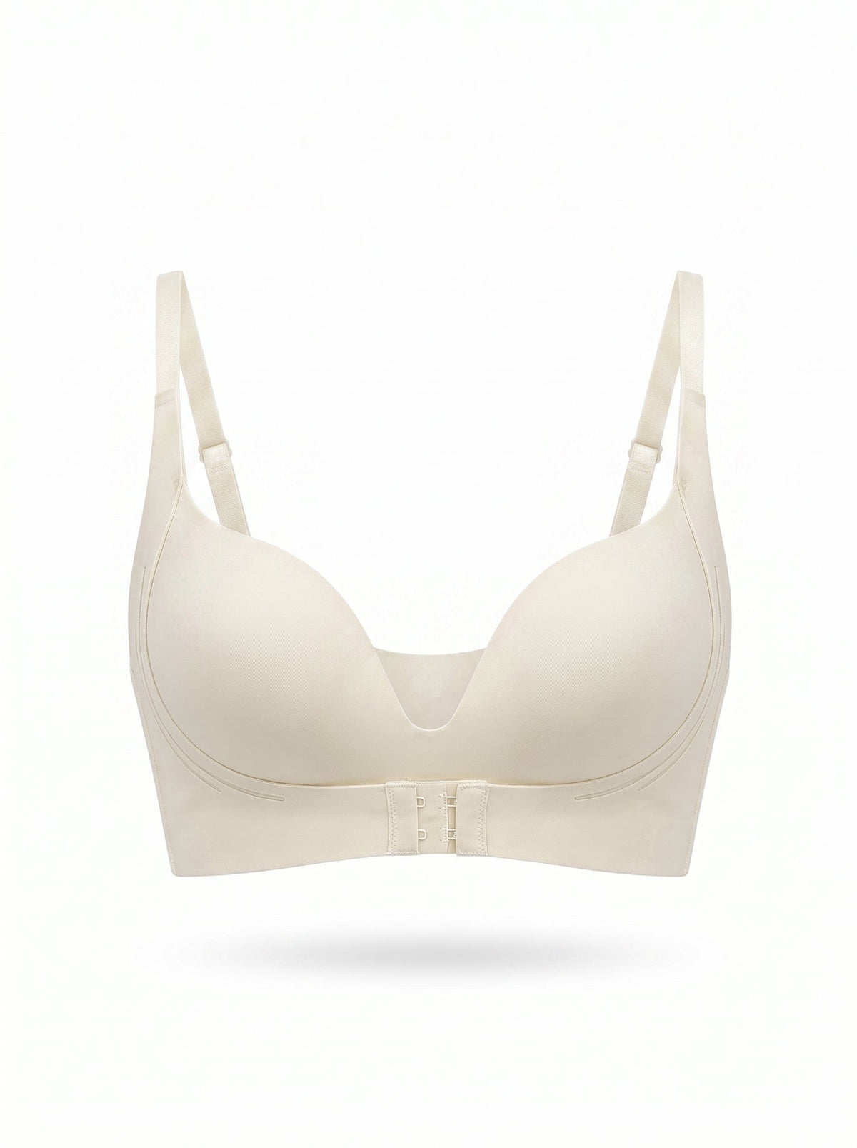 Front Closure Push-Up Bra | Adjustable Plunge Lift & Comfort