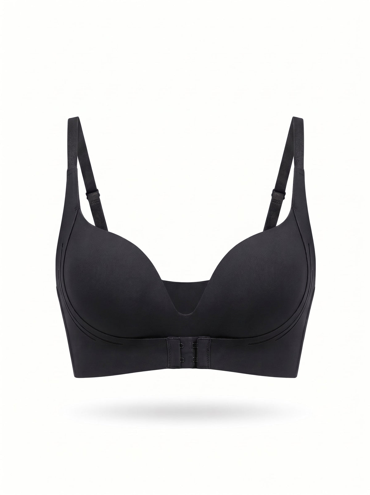 Front Closure Push-Up Bra | Adjustable Plunge Lift & Comfort