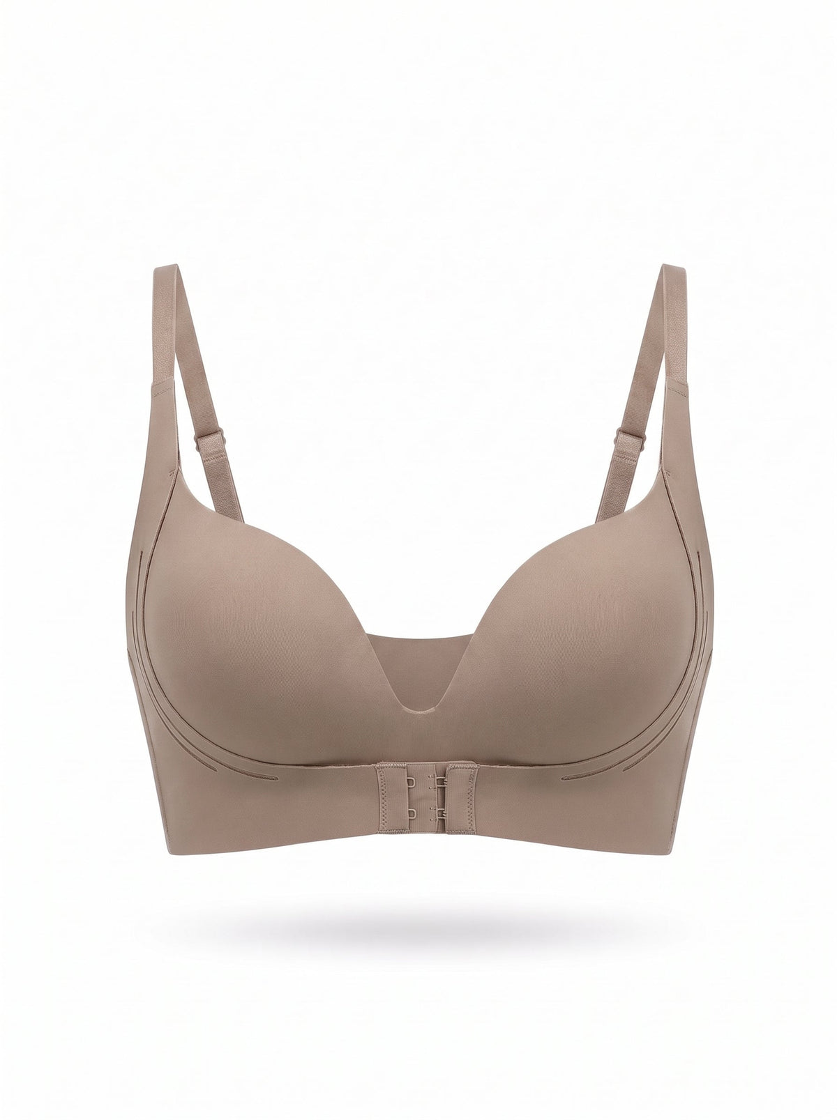 Front Closure Push-Up Bra | Adjustable Plunge Lift & Comfort