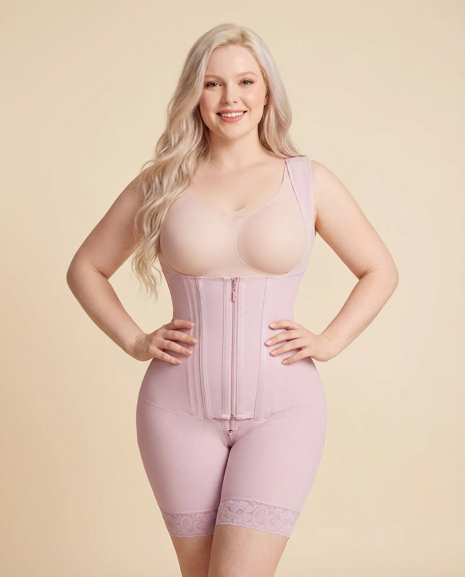 Post Surgery Compression Garment with Tummy Control