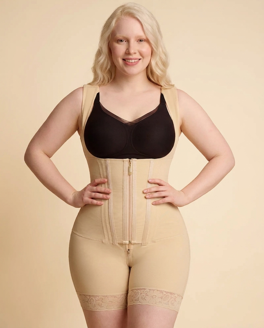 Post Surgery Compression Garment with Tummy Control