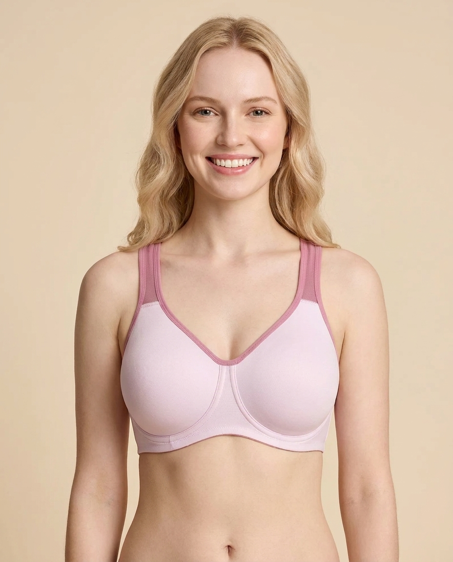 Support Bra with Full Coverage | Underwire Lift & Seamless Everyday Comfort