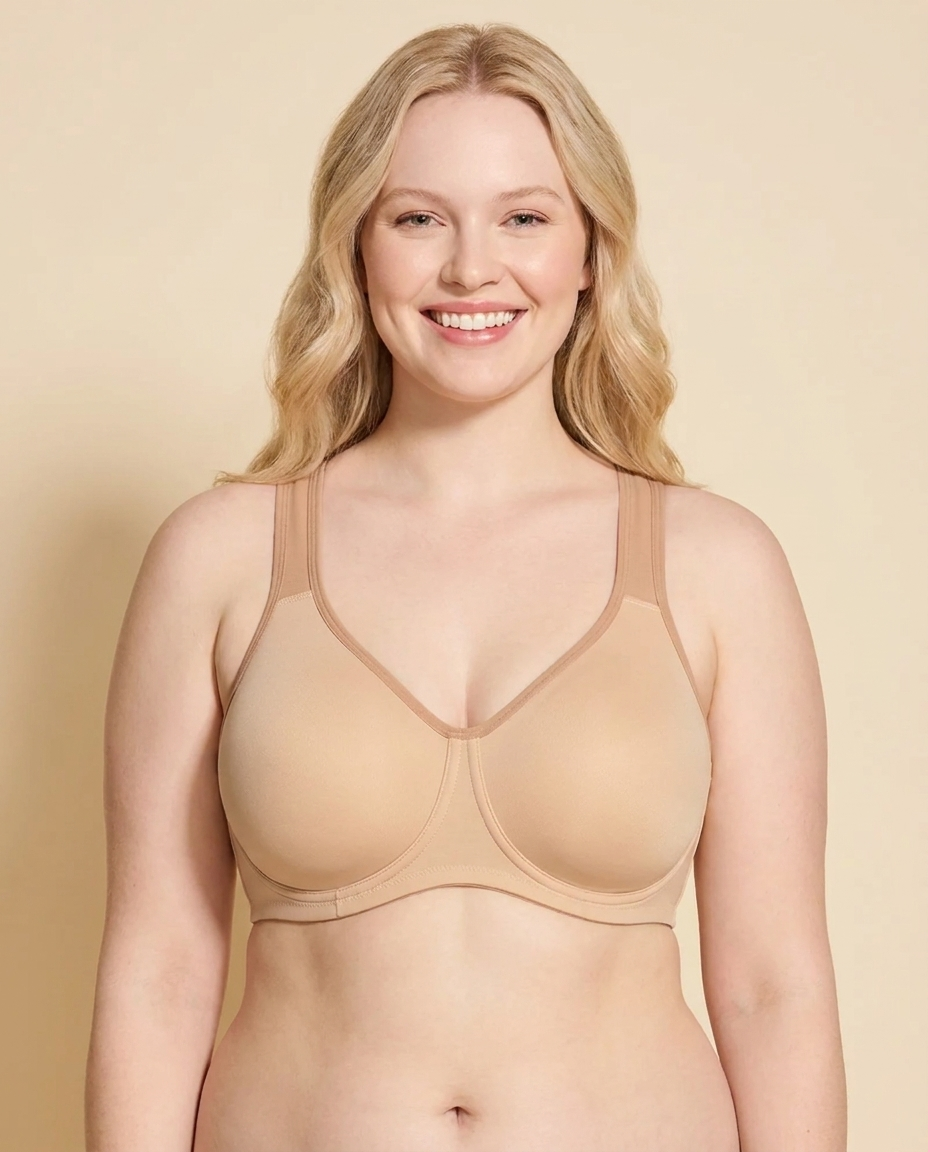 Support Bra with Full Coverage | Underwire Lift & Seamless Everyday Comfort