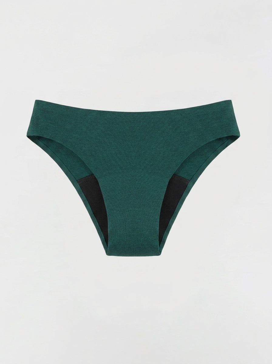 2-Pack Leak-Resistant Classic Period Thong | Built-In Absorbent Protection