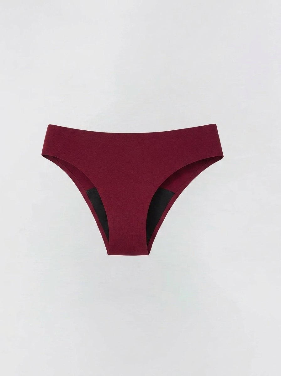 2-Pack Leak-Resistant Classic Period Thong | Built-In Absorbent Protection