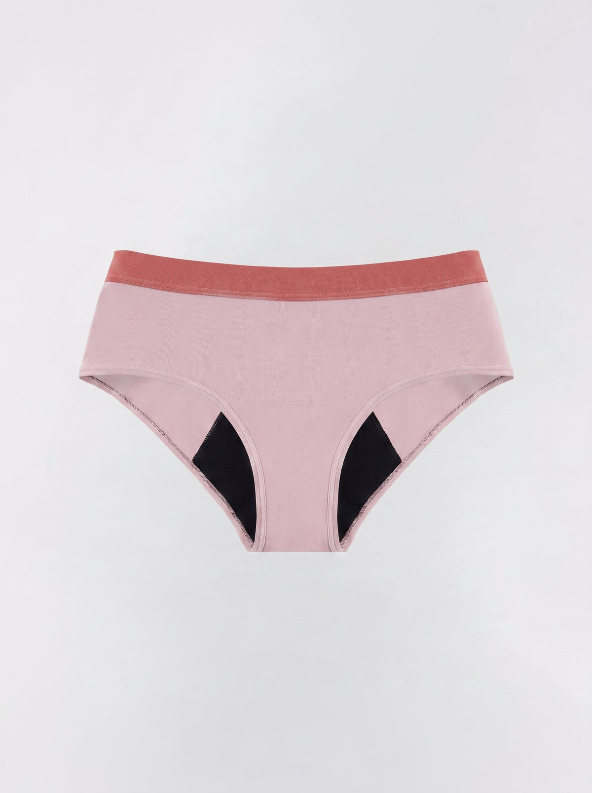 2pcs Color-Block Leak-Proof Period Thong | Contrast Waistband Protection
