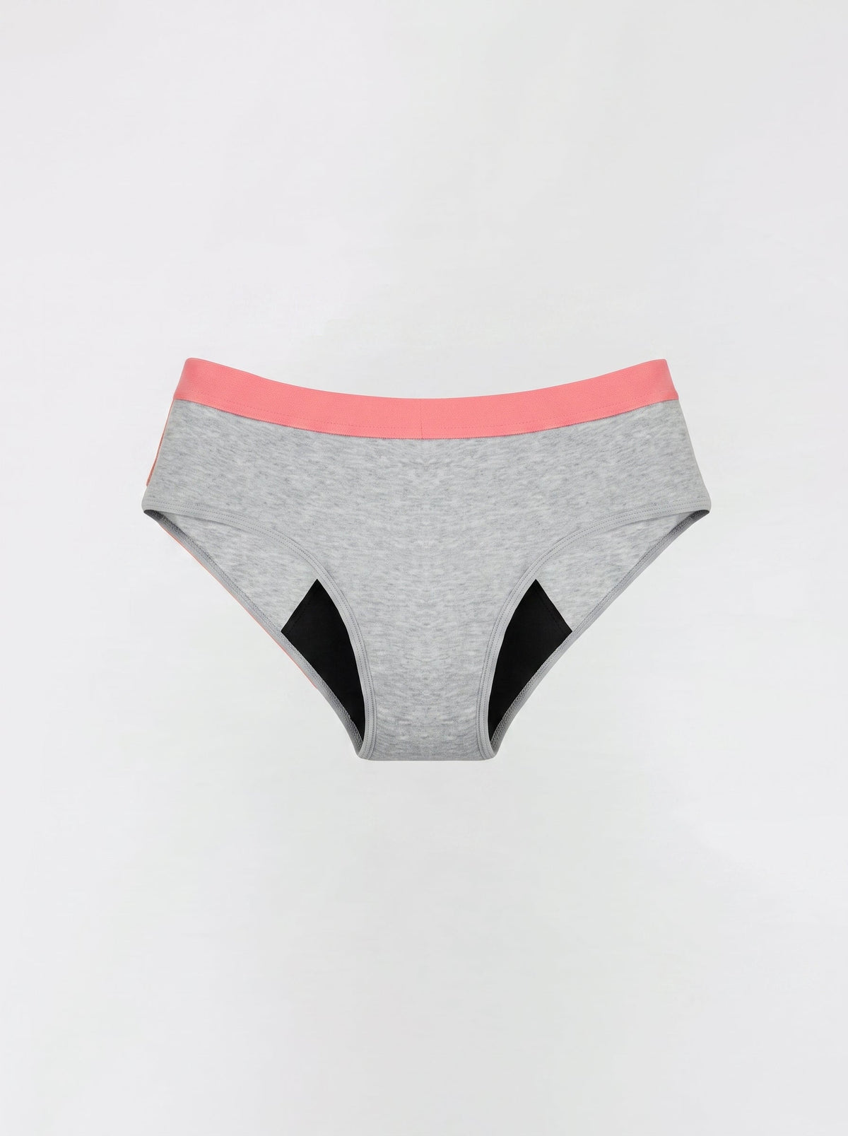 2pcs Color-Block Leak-Proof Period Thong | Contrast Waistband Protection