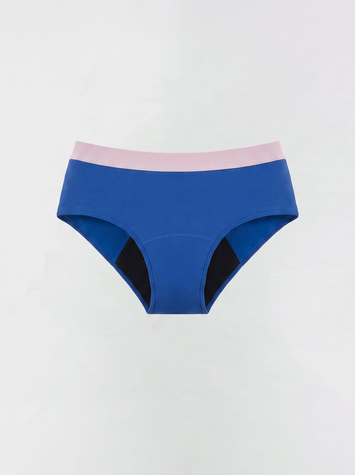 2pcs Color-Block Leak-Proof Period Thong | Contrast Waistband Protection