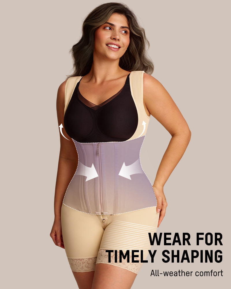 Post Surgery Compression Garment with Tummy Control