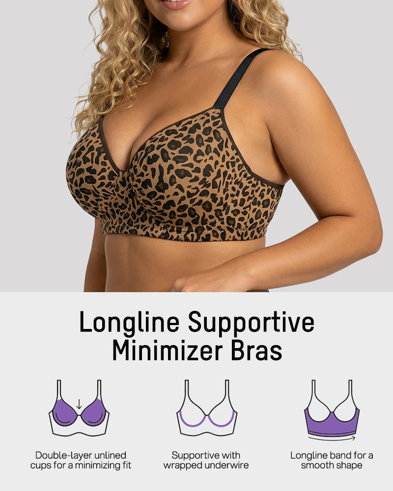 Smooth Minimizer Bra with Underwire | Full Coverage & Everyday Comfort