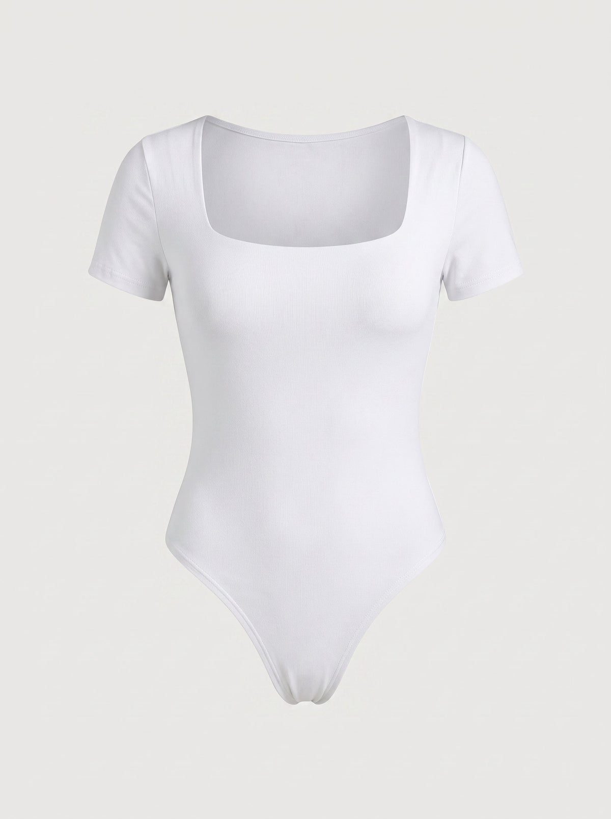 Scoop Neck Bodysuit | Short Sleeve Seamless Everyday Bodysuit