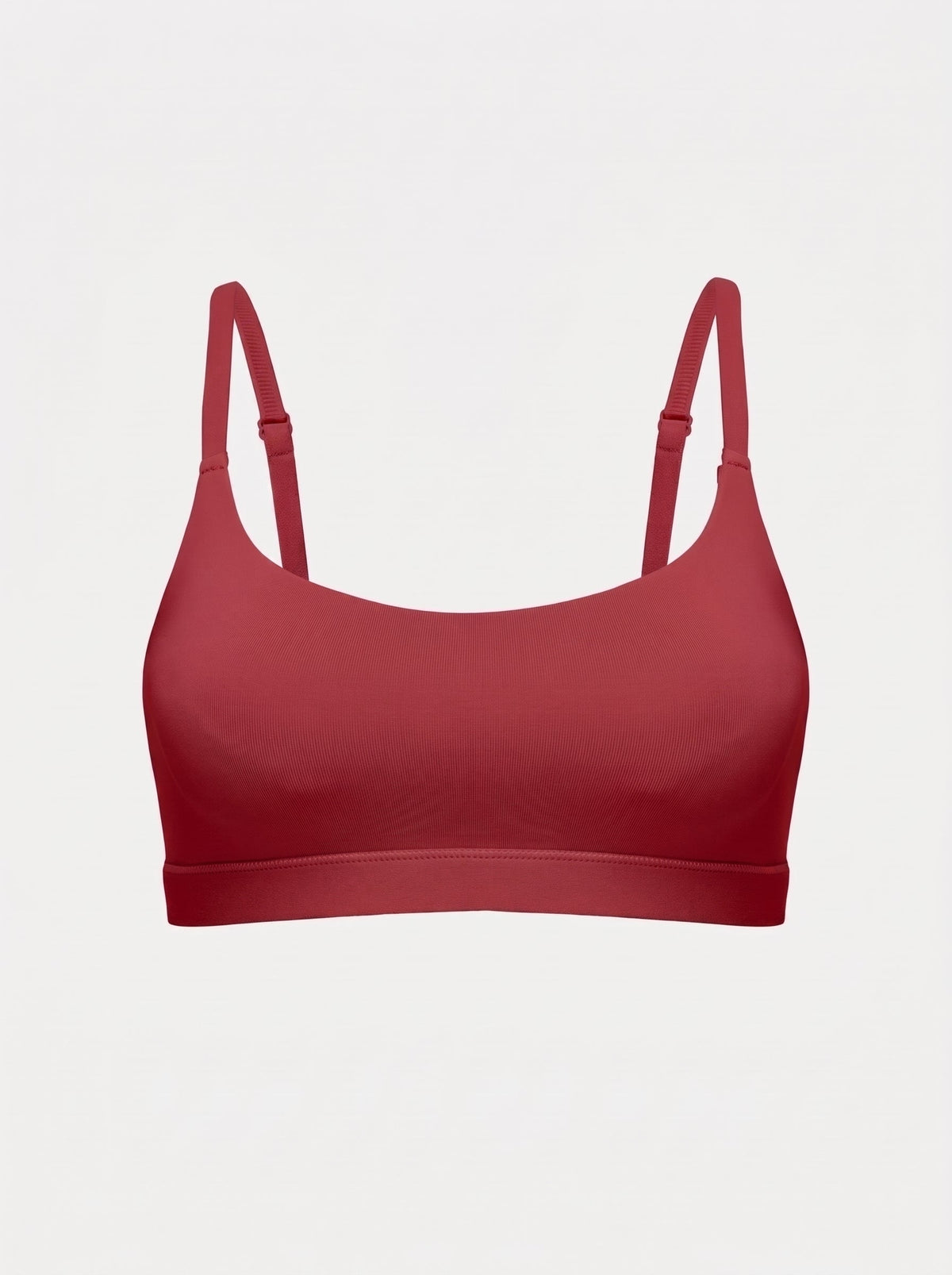 Seamless Scoop Neck Bralette | Wireless Thin Strap Everyday Comfort
