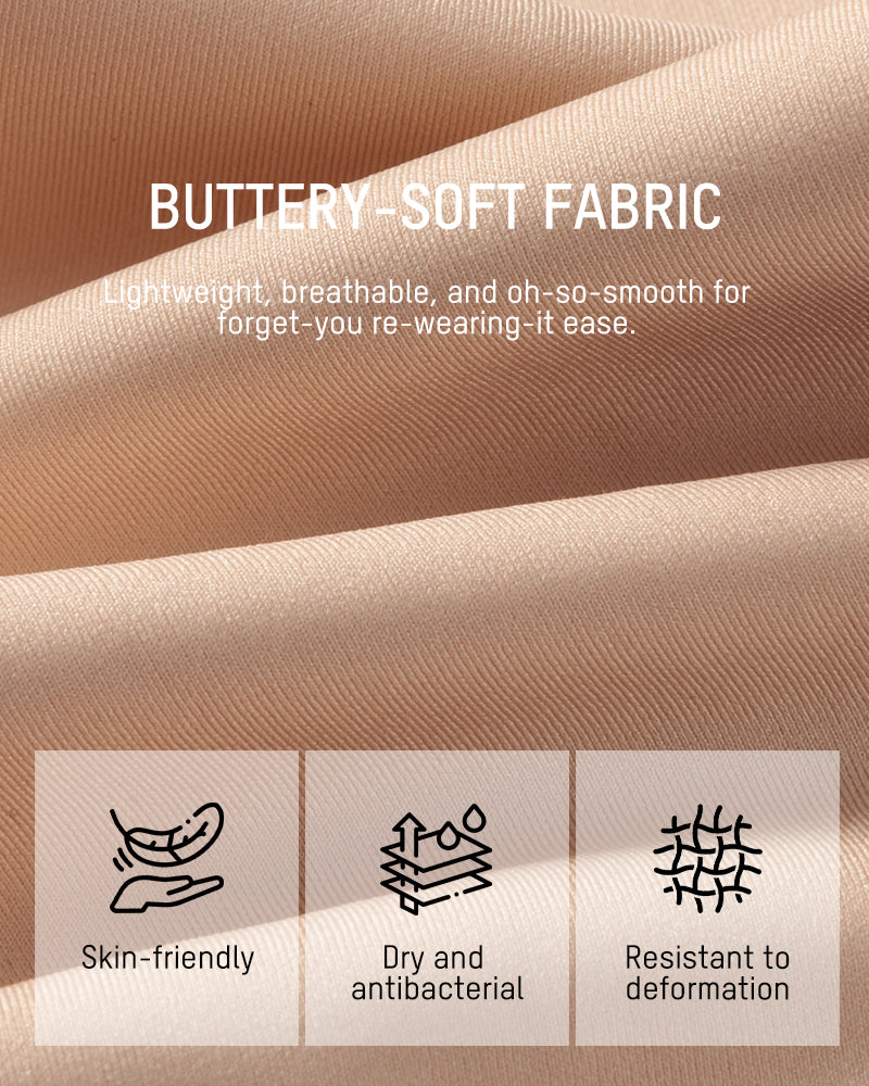 Full Coverage Wireless Bra with V-Mesh Detail