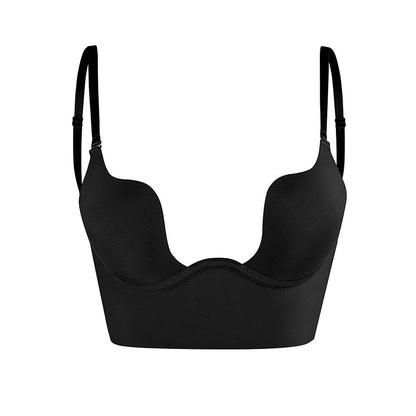 Deep Plunge Push-Up Bra with Seamless Support