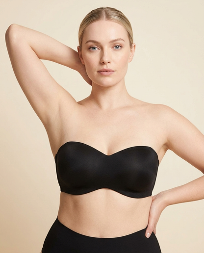 Strapless Bra with Full Coverage Support